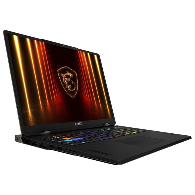 MSI A9WIG-201IT Notebook Gaming Vector A18 HX Ryzen 9 RTX 5080 32GB RAM 1TB SSD 18 pollici colore Cosmos Gray