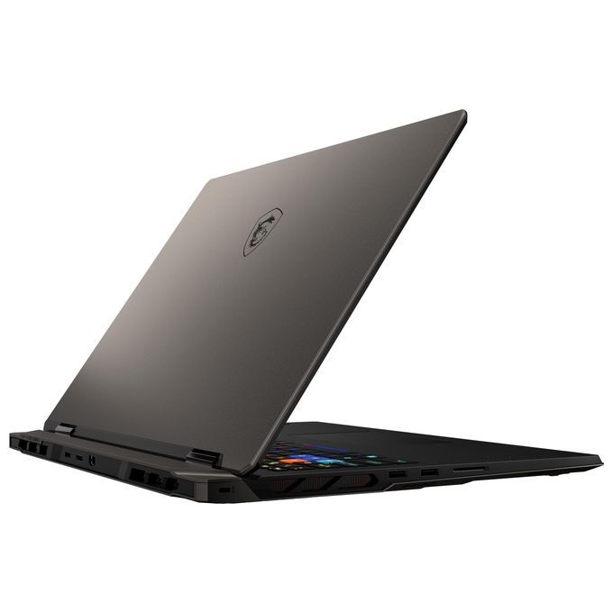 MSI A9WIG-201IT Notebook Gaming Vector A18 HX Ryzen 9 RTX 5080 32GB RAM 1TB SSD 18 pollici colore Cosmos Gray
