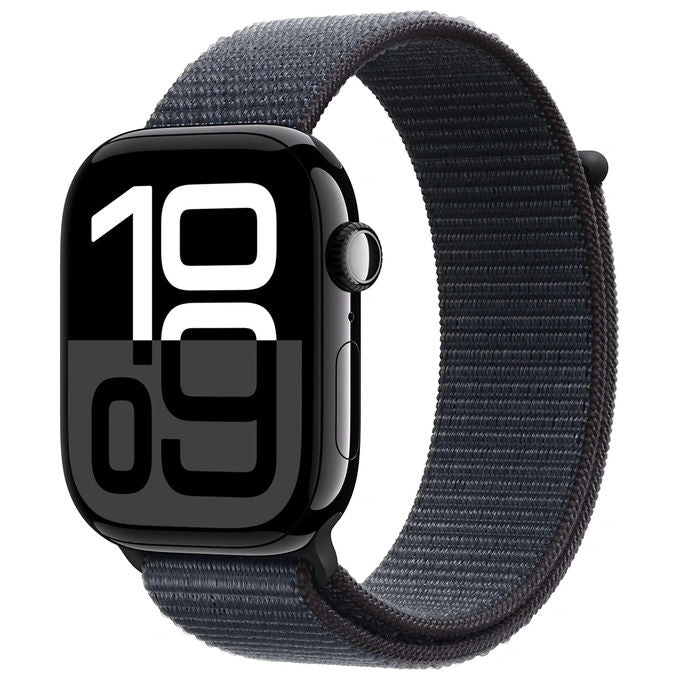 Apple MWWG3QL-A Apple Watch Serie 10 GPS 42mm Cassa in Alluminio con Sport Loop colore Nero