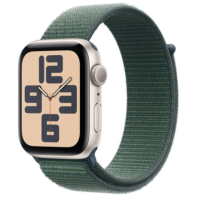 Apple MXEH3QL-A Apple Watch SE GPS 40 mm Smartwatch Cassa in Alluminio Cinturino Sport Loop Verde colore Verde