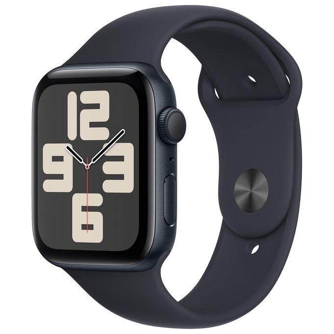 Apple MXEK3QL-A Watch SE Smartwatch GPS 44mm Alluminio 32 GB Bluetooth Wi-Fi NFC watchOS 11 colore Nero