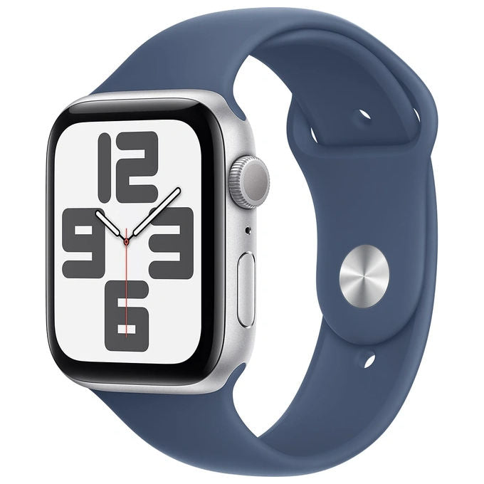 Apple MXER3QL-A Watch SE Smartwatch GPS 44mm con Cinturino Sport Denim colore Blu