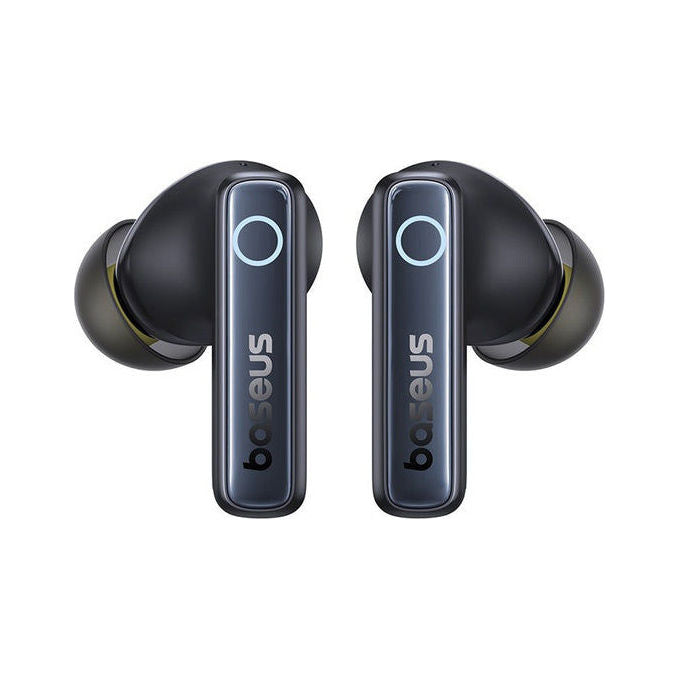 Baseus A00073800123-00 35 True Auricolare Wireless Bluetooth 5.3 con 6 Microfoni e Cancellazione Rumore colore Nero