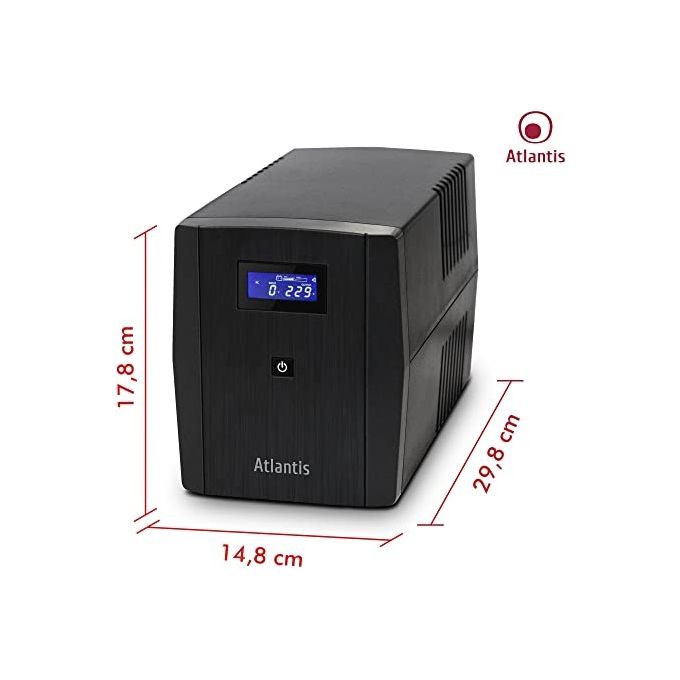Atlantis A03-S2001 OnePower 2001 Gruppo di Continuita' UPS 2000VA 1200 Watt