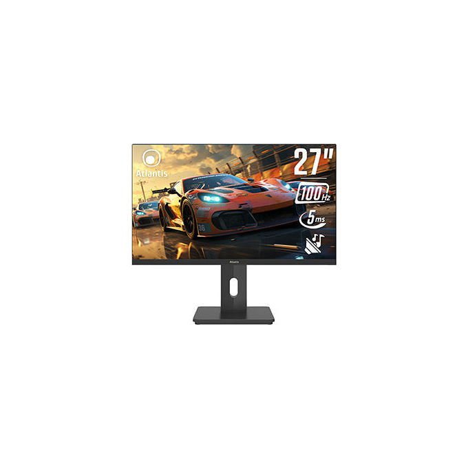 Atlantis Land, Monitor 27 Pollici IPS LED, A05-HX27IFD-HCM, Full HD, 1920x1080, 100Hz
