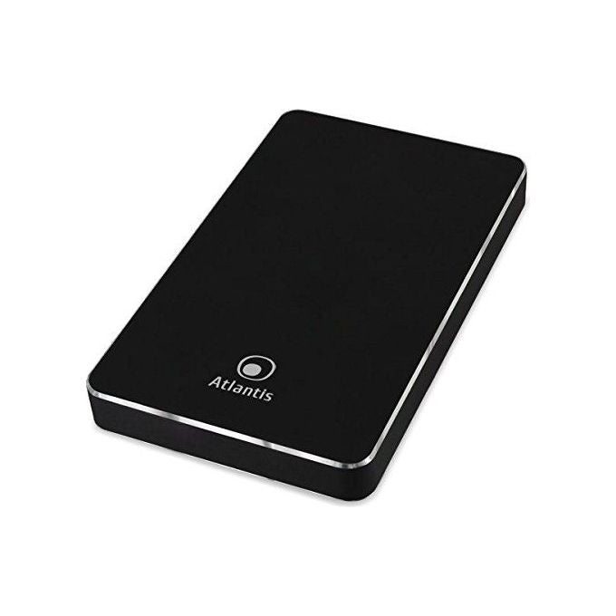 Atlantis Box Esterno per Hd2,5' Sata Usb3.0 nero Alluminio Satinato
