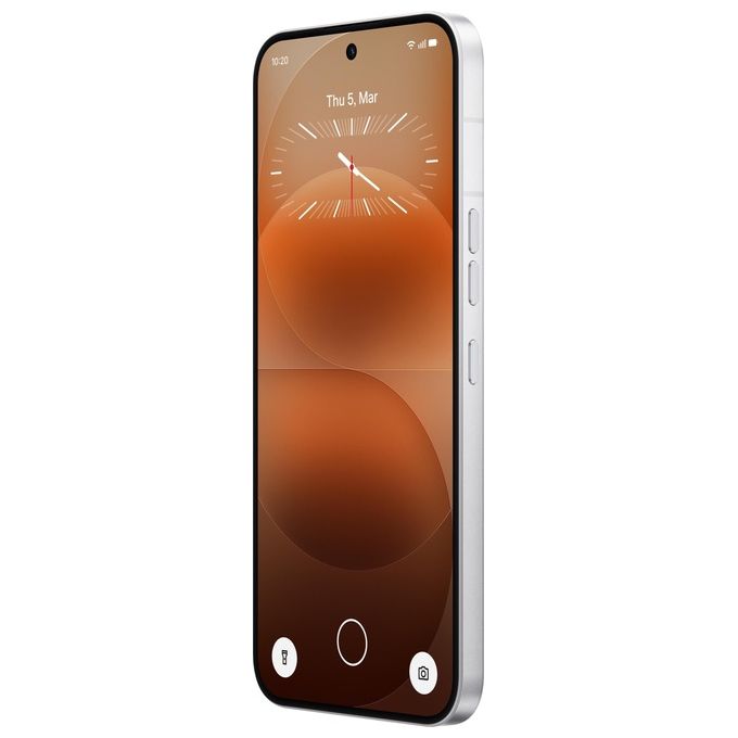 Nothing Phone (4a) Pro, smartphone 6,83 pollici AMOLED 144Hz, tripla fotocamera 50MP, Snapdragon 7 Gen 4, 8GB 128GB, argento