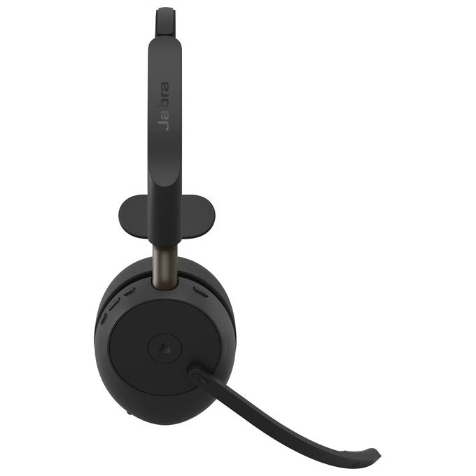 Jabra 36599-899-999 Evolve3 65 Auricolare Wireless Bluetooth Microfono Monofonico per Ufficio con Cancellazione Rumore 30 m Nero