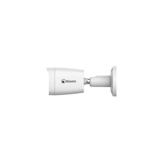 Atlantis Land A11-U827S-BP Ultraplex Videocamera IP Bullet 8MP 3840x2160 PoE IP67 IR 15m H.265 colore Bianco