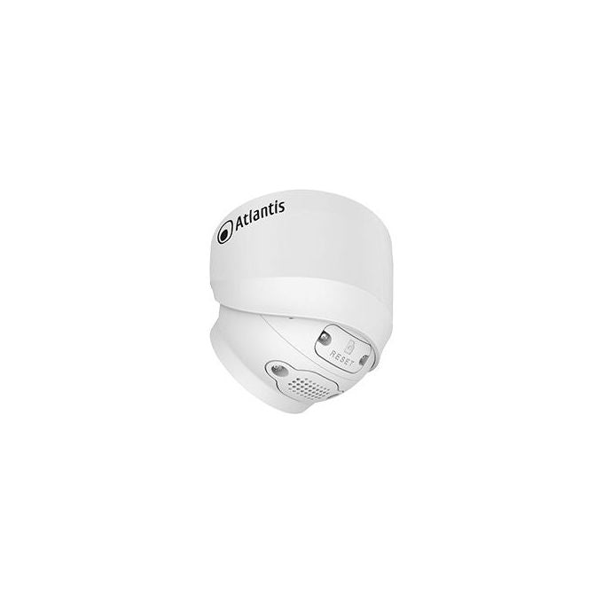 Atlantis Land A11-U827S-BPVM Ultraplex Telecamera IP Bullet 8MP 4K PoE IR 30m IP67 H.265 sensore CMOS 1-2.8'' colore Bianco