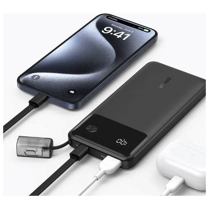 Anker A1388H11 Powercore Power bank 10000 mAh 22,5 W colore Nero