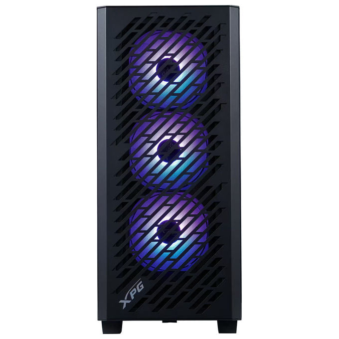 XPG 75261657 VALOR AIR PRO Case PC Midi Tower ATX EATX micro ATX Mini-ATX con Illuminazione Multi-colore e Vetro Temperato colore Nero