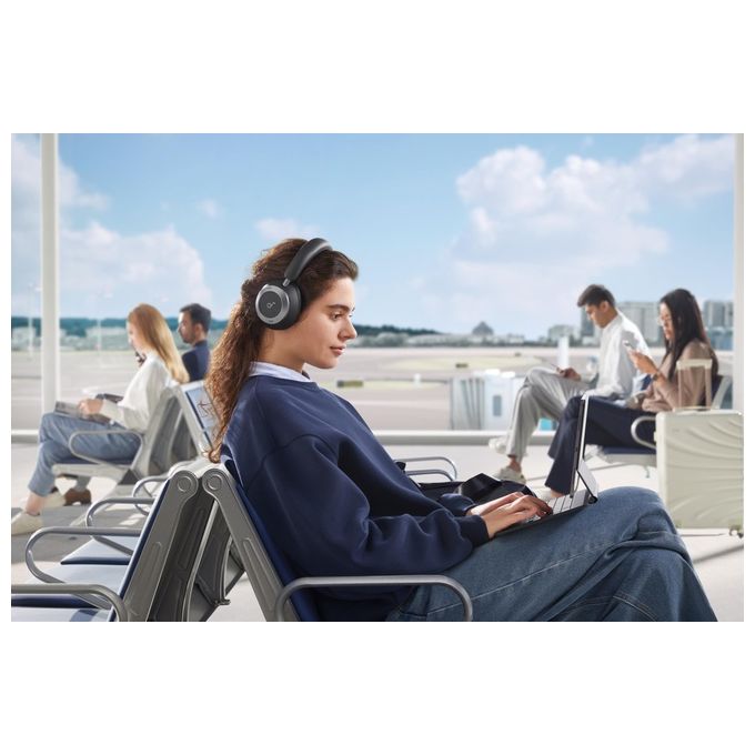 Soundcore A3062G11 Space One Pro Auricolare Wireless Cancellazione Rumore Attiva 60h colore Nero