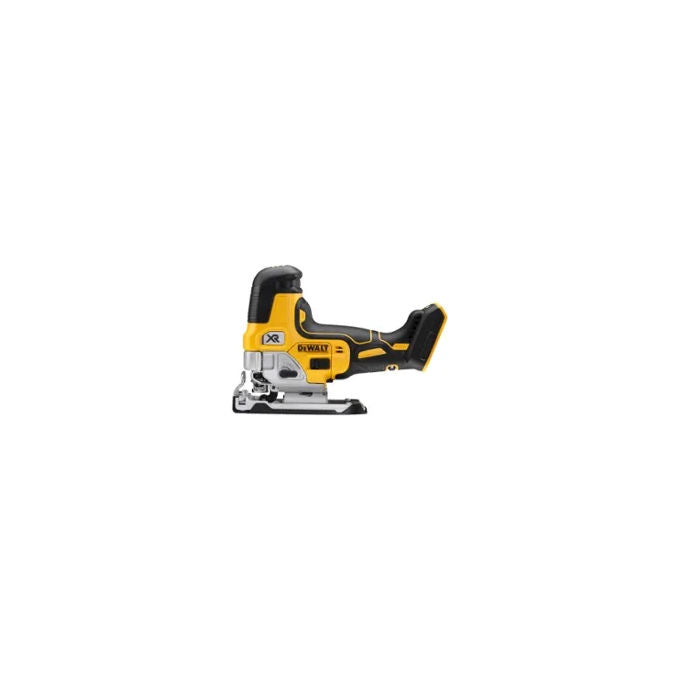 DeWalt DCS335N-XJ Seghetto Alternativo 18V Motore Senza Spazzole 4 Posizioni Regolazione Wahadłowa Velocita' 0-3200 colpi-min Capacita' Taglio Legno 135 mm Acciaio 10 mm Alluminio 57 mm colore Nero