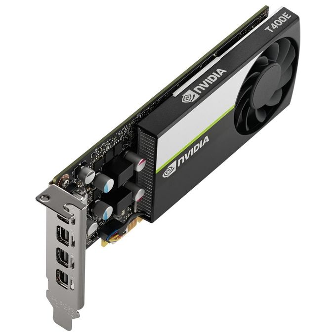 HP A4HP3AA Scheda grafica NVIDIA T400 4 GB GDDR6 4 uscite Mini DisplayPort colore Nero