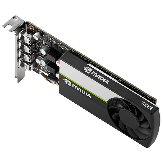 HP A4HP3AA Scheda grafica NVIDIA T400 4 GB GDDR6 4 uscite Mini DisplayPort colore Nero