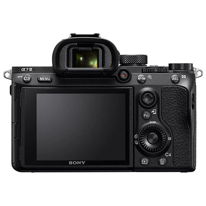 Sony A7 III Alpha 7 III Fotocamera Full Frame con Obiettivo 28-70 mm 24.2 MP Video 4K Autofocus 0.02s 10 fps Stabilizzazione 5 Assi Batteria NPFZ100 colore Nero