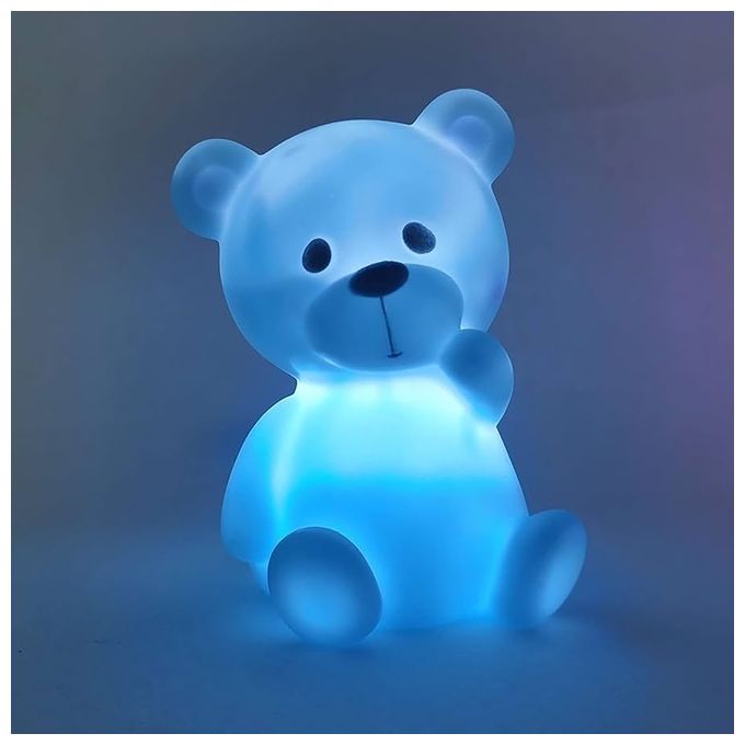 Peraga Christmas 795699 Orso LED in Acrilico a Batteria 28 cm colore Marrone