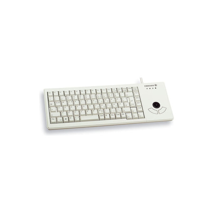 Cherry G84-5400LUMEU-0 XS Trackball Tastiera USB QWERTY Inglese US 88 Tasti Grigio
