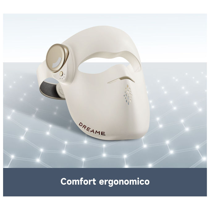 Dreame AB01A Chrona Maschera LED Terapia Luminosa Viso 280 LED 5 modalita' 60 min colore Beige
