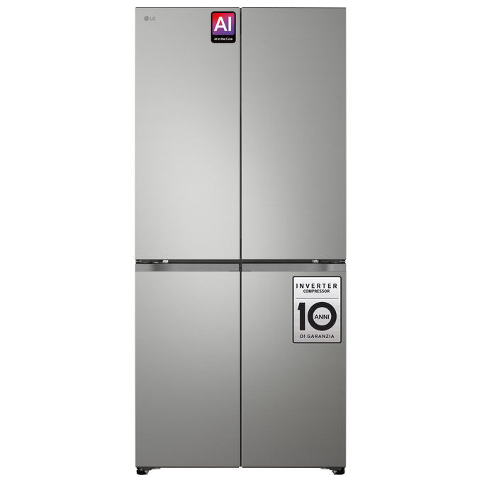 LG GMBS30SDPY Frigorifero Multidoor 580 L 186 cm Classe D 34 dB No Frost Tecnologia Inverter (83.5x69.6x186 cm) colore Argento