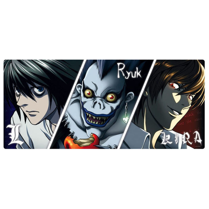 ABYstyle, Tappetino Mouse Gaming XXL, Death Note, 90x40 cm, Gomma Antiscivolo