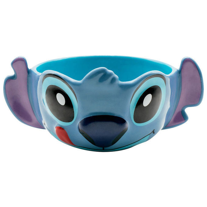 ABYstyle ABYBOL049 Disney Lilo and Stitch Ciotola 3D Testa di Stitch 500ml Dolomite colore Multicolore