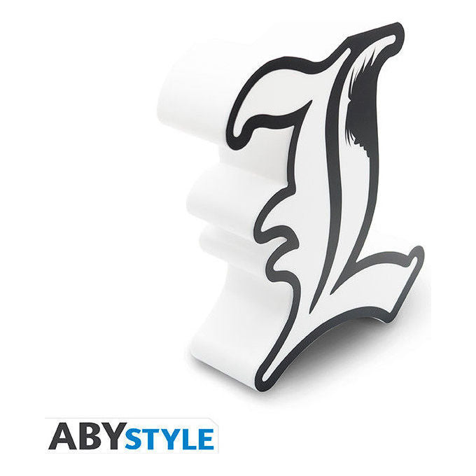 ABYstyle ABYLIG023 Death Note Lampada LED Decorativa Figura L a Batterie 3xAAA 21 cm colore Bianco