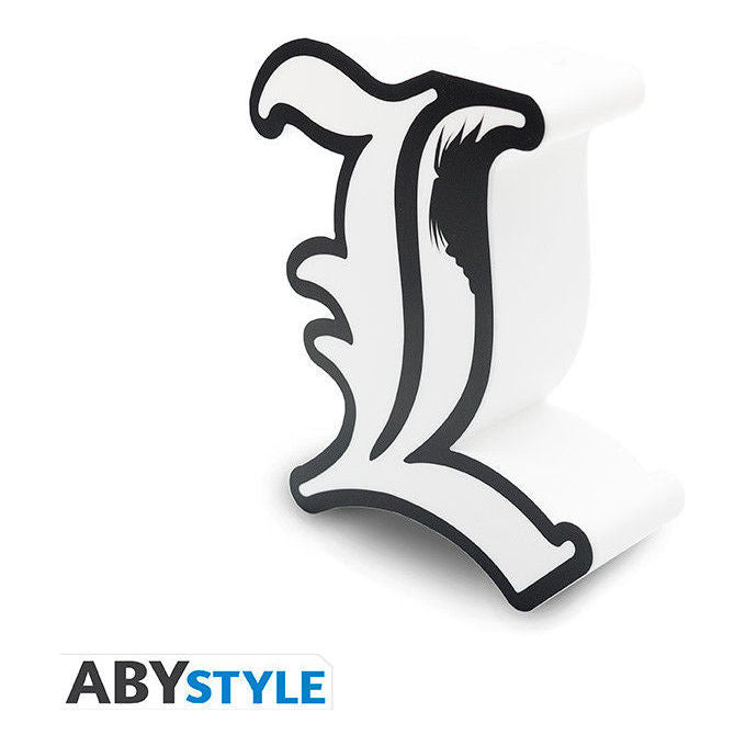 ABYstyle ABYLIG023 Death Note Lampada LED Decorativa Figura L a Batterie 3xAAA 21 cm colore Bianco