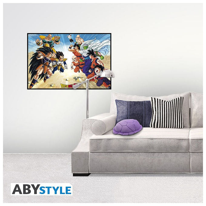 AbyStyle, Cuscino Dragon Ball, Guscio di Tartaruga Maestro Roshi, 35x29x5 cm