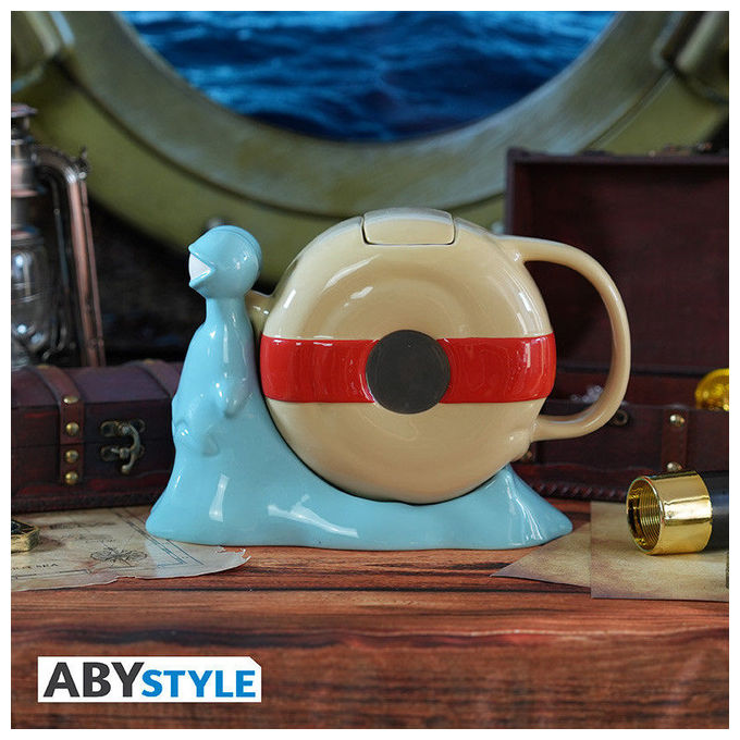 Abystyle One Piece Teiera Lumacofono Manga Anime Ceramica