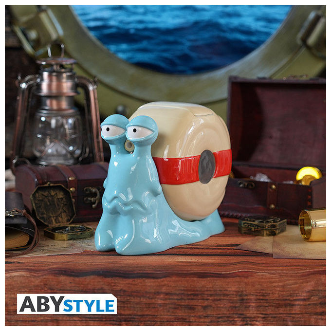 Abystyle One Piece Teiera Lumacofono Manga Anime Ceramica