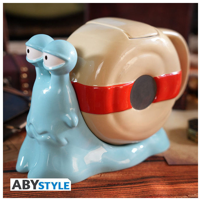 Abystyle One Piece Teiera Lumacofono Manga Anime Ceramica
