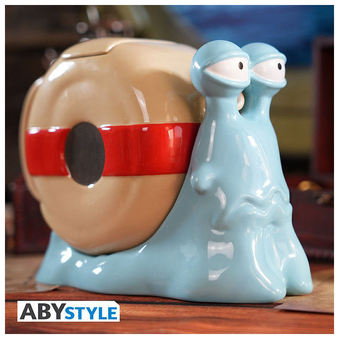 Abystyle One Piece Teiera Lumacofono Manga Anime Ceramica