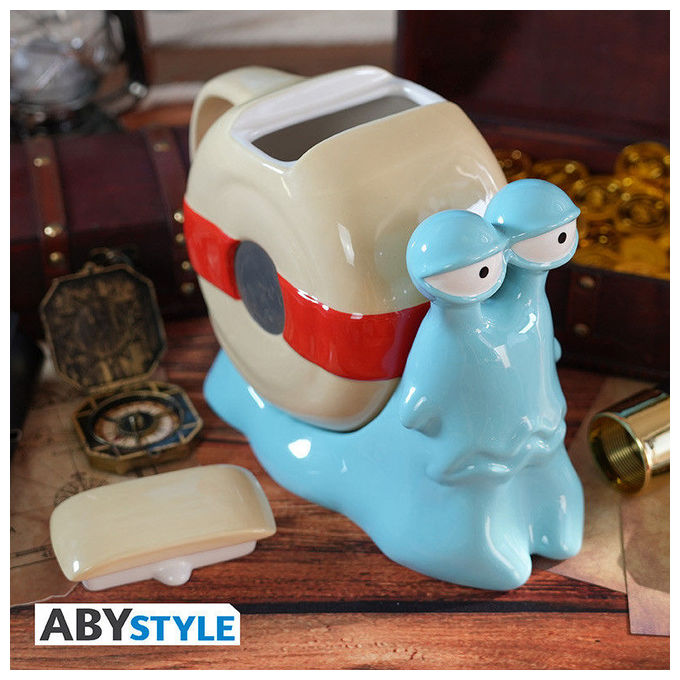 Abystyle One Piece Teiera Lumacofono Manga Anime Ceramica
