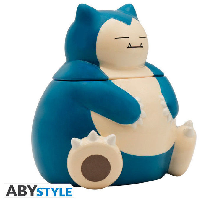 ABYstyle ABYTAB113 Pokémon Biscottiera Snorlax Ceramica 19 cm colore Multicolore