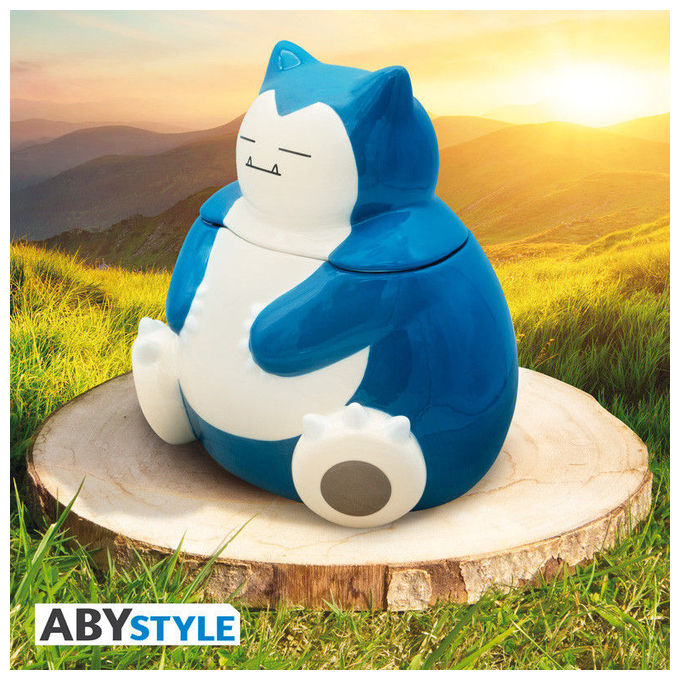 ABYstyle ABYTAB113 Pokémon Biscottiera Snorlax Ceramica 19 cm colore Multicolore