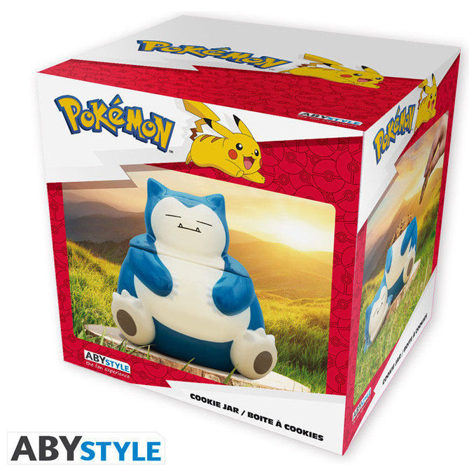 ABYstyle ABYTAB113 Pokémon Biscottiera Snorlax Ceramica 19 cm colore Multicolore