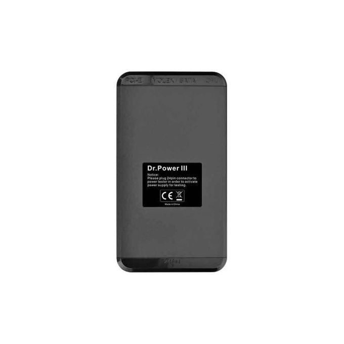Thermaltake WTH85208II Dr. Power III Tester di alimentatori ATX 24-pin SATA LCD retroilluminato Bianco-Rosso colore Nero