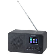 Reflexion HRA21DAB+-B Radio Digitale DAB+ con Lettore CD Bluetooth USB AUX FM 2 x 80 W colore Nero