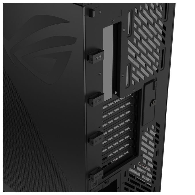 Asus 90DC00T0-B09030 ROG CRONOX GR801 CURVE TG ARGB Midi Tower con Display LCD 9.2'' e Vetro Curvo Temperato colore Nero