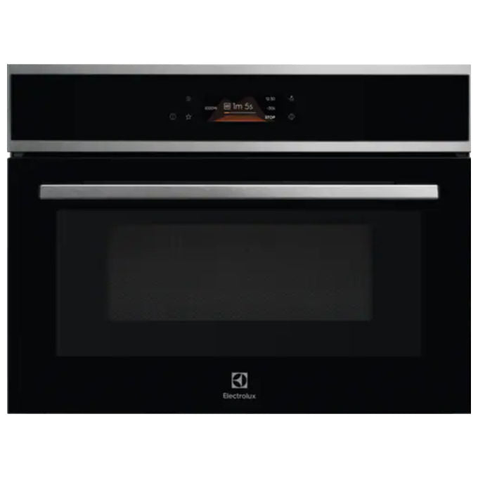 Electrolux KVLBE08X Serie 800 Forno a microonde da incasso Combinato 43 L 1000 W Grill Multifunzione (45x60x57 cm) colore Inox