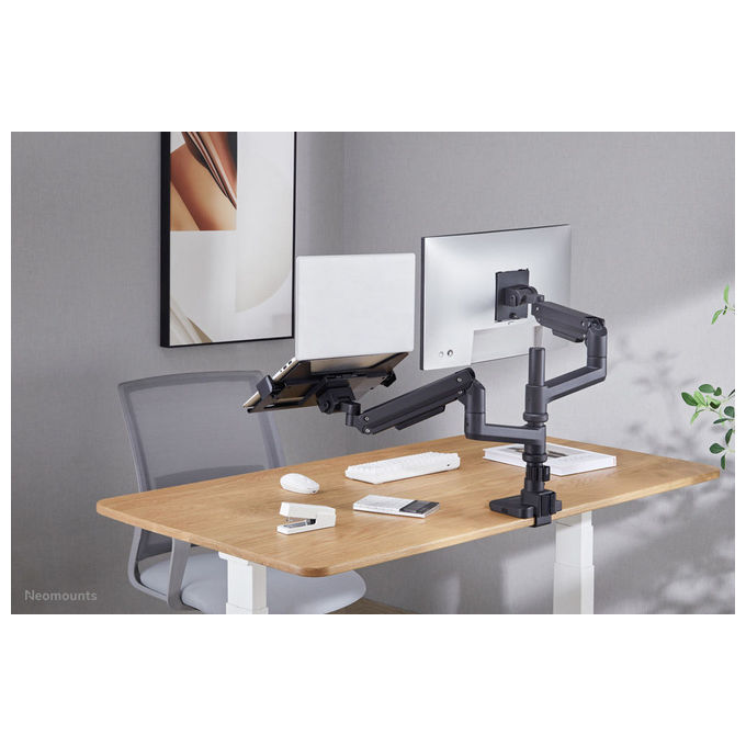 Neomounts, Supporto Laptop Universale 11.6-17.3'', VESA, Acciaio, Nero
