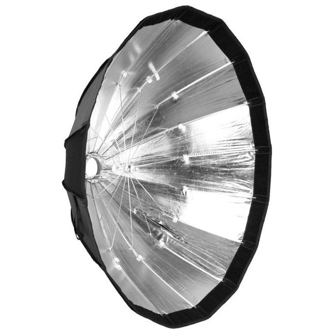 Godox ADS85 AD-S85S Softbox Parabolico Ottagonale 85 cm con Attacco Godox e Griglia Inclusa colore Nero Bianco