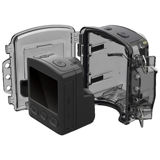 Brinno ATH1000 Custodia Impermeabile per Telecamere TLC2000 e TLC2020 IP67 con Montaggio 1-4'' e Occhielli per Lucchetto colore Nero