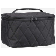 Reisenthel 4012013736445 Rhombus Cosmetic case con scomparti interni e zip perimetrale a doppia corsa colore Nero