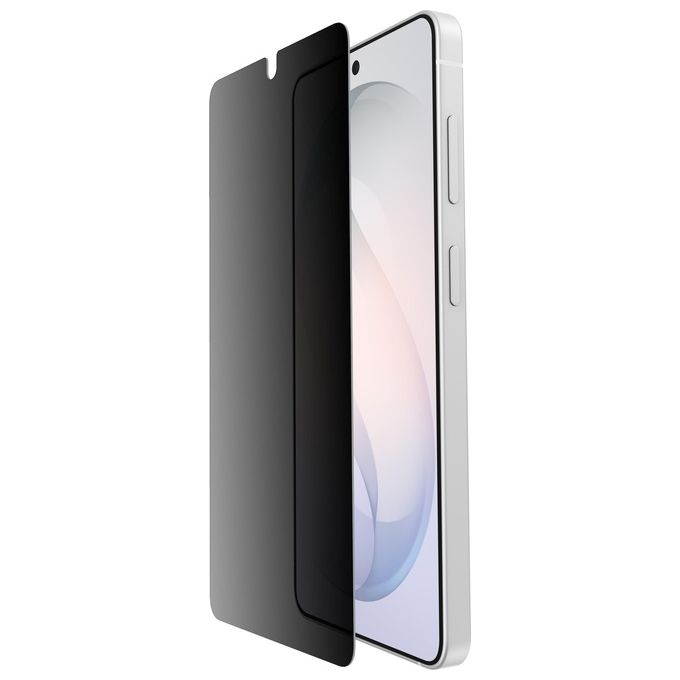 Belkin OVB075HQ Titan SmartShield Protezione Schermo con Privacy Vetro 0,22 mm Resistente Fino a 2 Metri 9H Anti-Fingerprint Riciclato 60% GRS Garanzia 2 Anni colore Trasparente