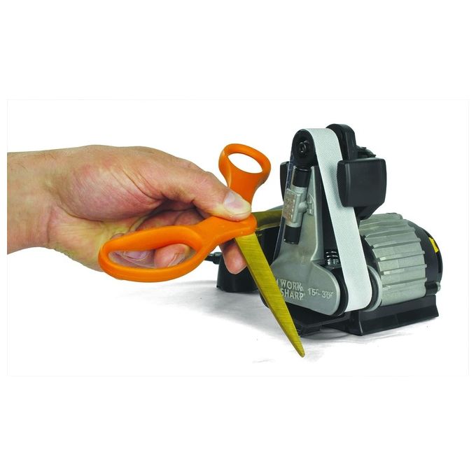 Work Sharp KEN ONION Affilacoltelli Elettrico a Nastro 330W Angolo Regolabile 15-30° per Coltelli Forbici e Utensili