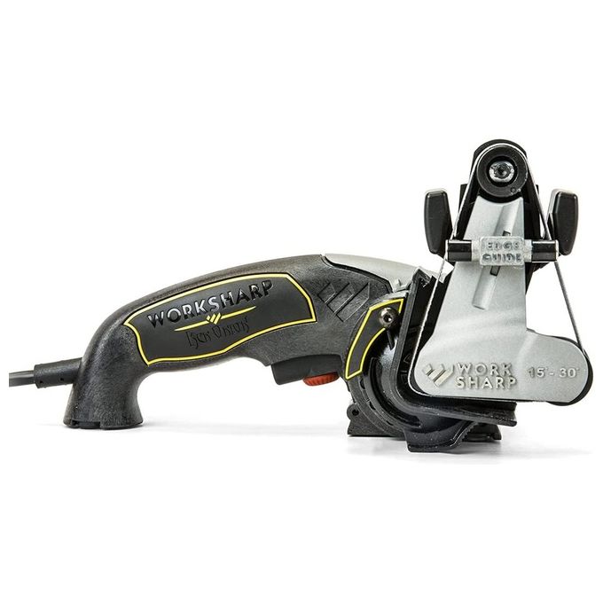 Work Sharp KEN ONION Affilacoltelli Elettrico a Nastro 330W Angolo Regolabile 15-30° per Coltelli Forbici e Utensili