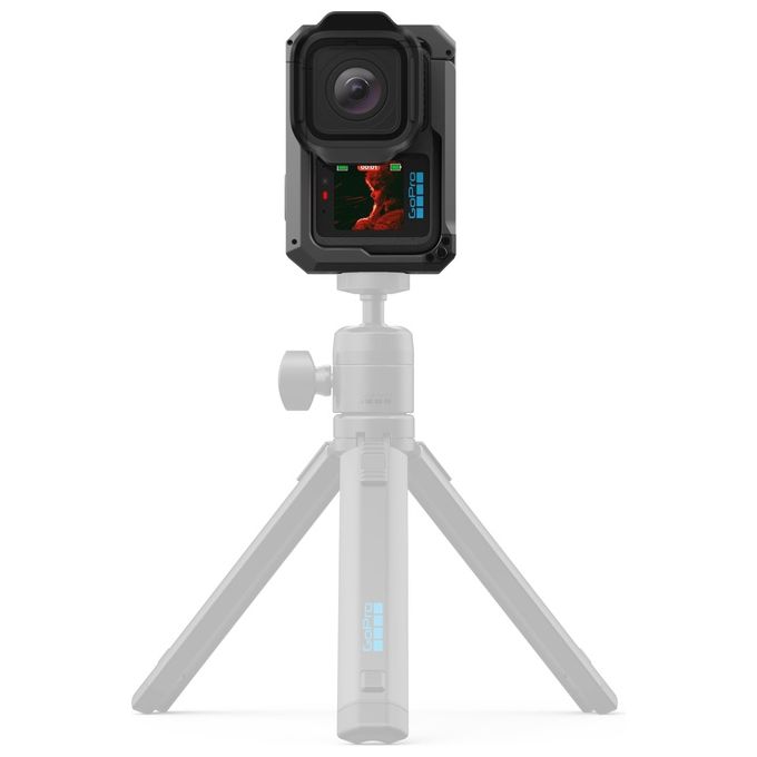 GoPro AGGRP-001 Point-and-Shoot Grip Impugnatura Ergonomica in Metallo per MISSION 1 Serie colore Nero